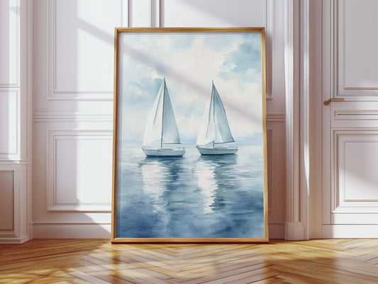 Sails Dance Upon Tranquil Waters