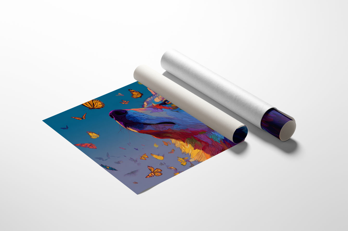 Monarch Wings Meet Wild Spirit