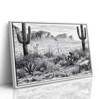 Etched in the Desert Silence