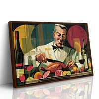 Maître D' Carving With Unearned Confidence