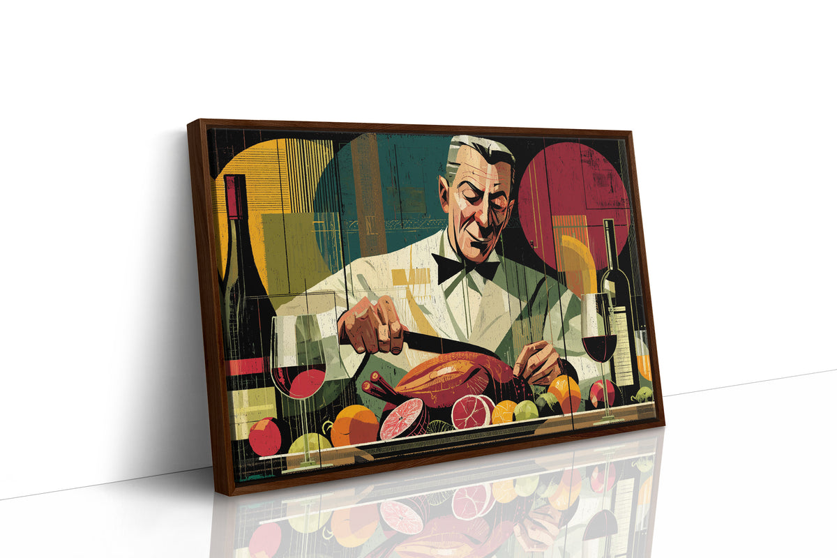 Maître D' Carving With Unearned Confidence