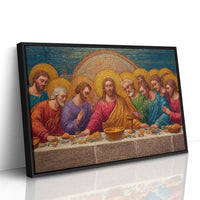 Ancient Mosaic Among Modern Pages