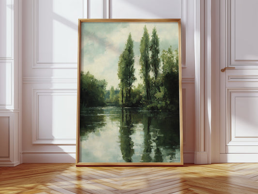 Reflections Beneath Verdant Canopies