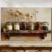 Treasures of the Rustic Shelf