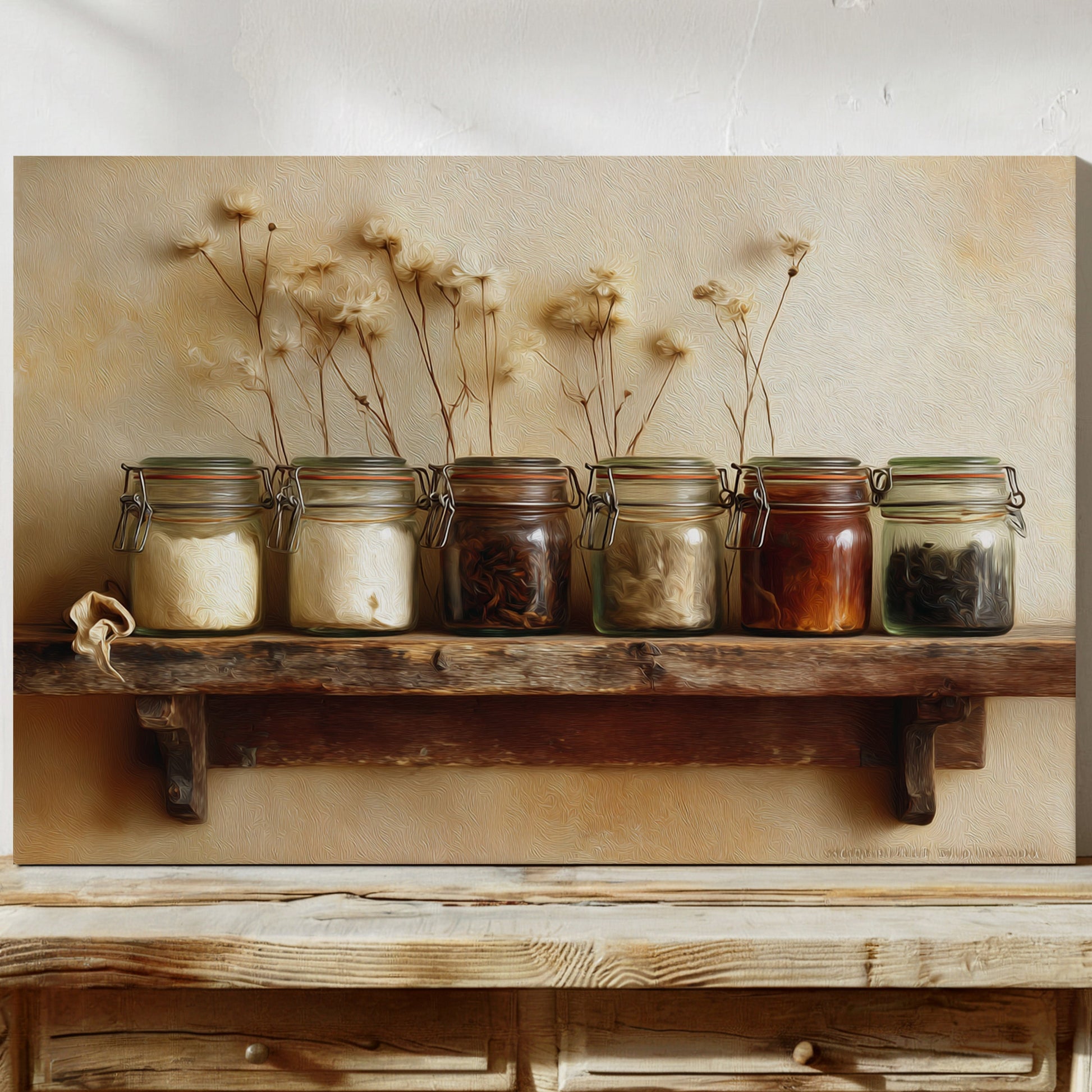 Treasures of the Rustic Shelf