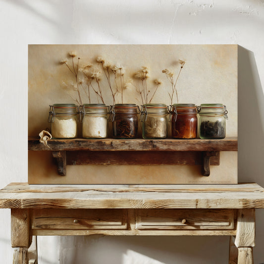 Treasures of the Rustic Shelf