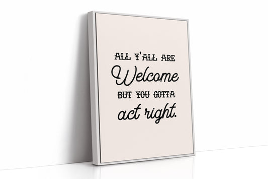 Act Right Yall