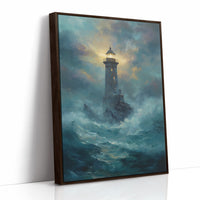 Solitary Beacon Breaks Tempest's Fury