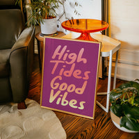 Coral Letters Light The Purple