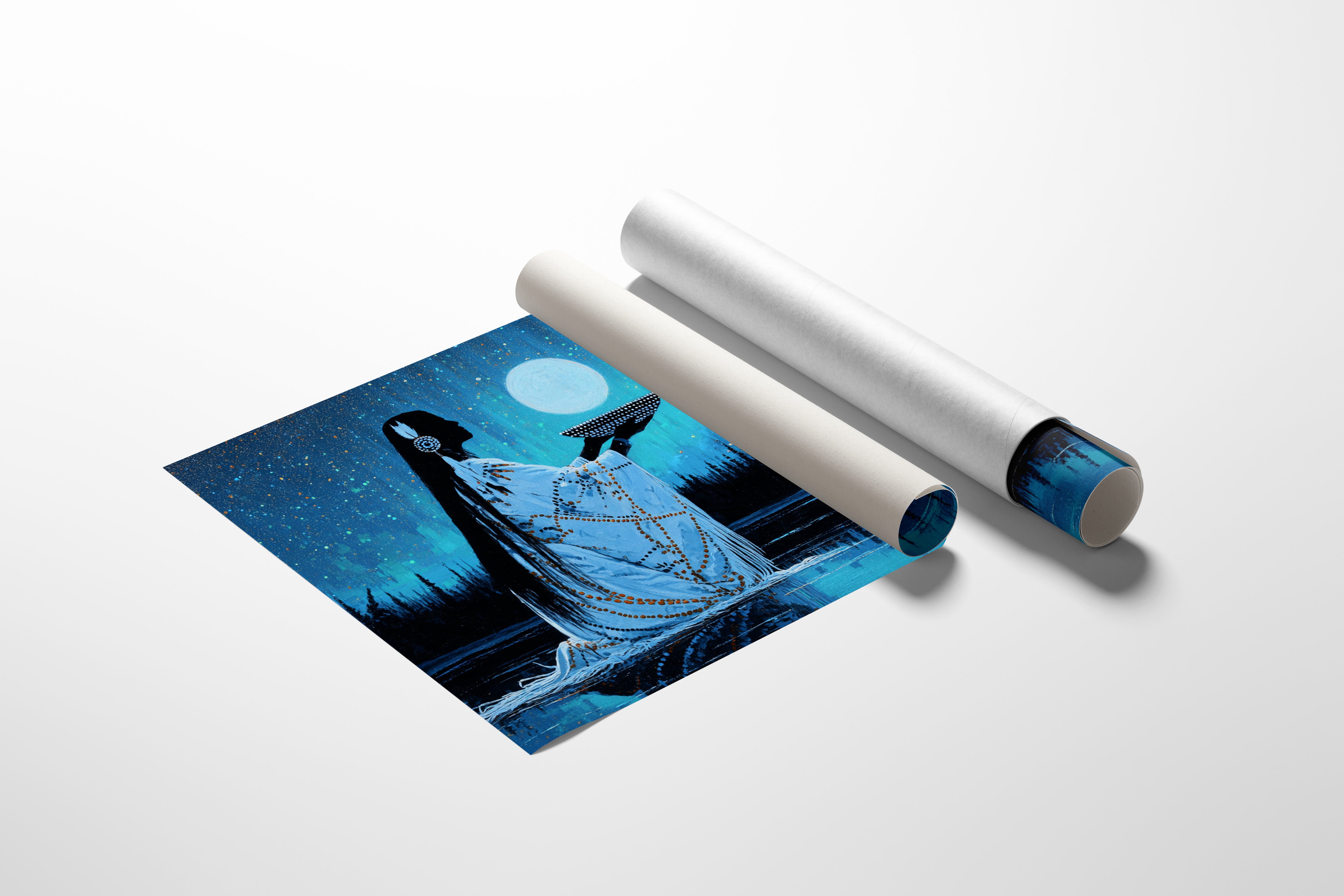 Sacred Waters Hold The Moon