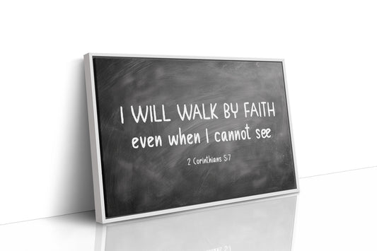 Chalk Words On Wooden Shelves