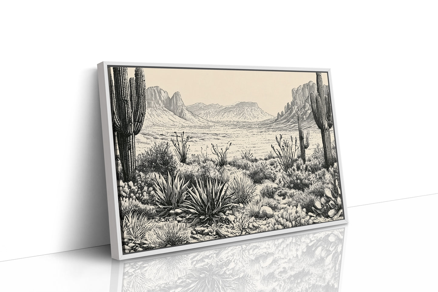 Sonoran Basin in Ink