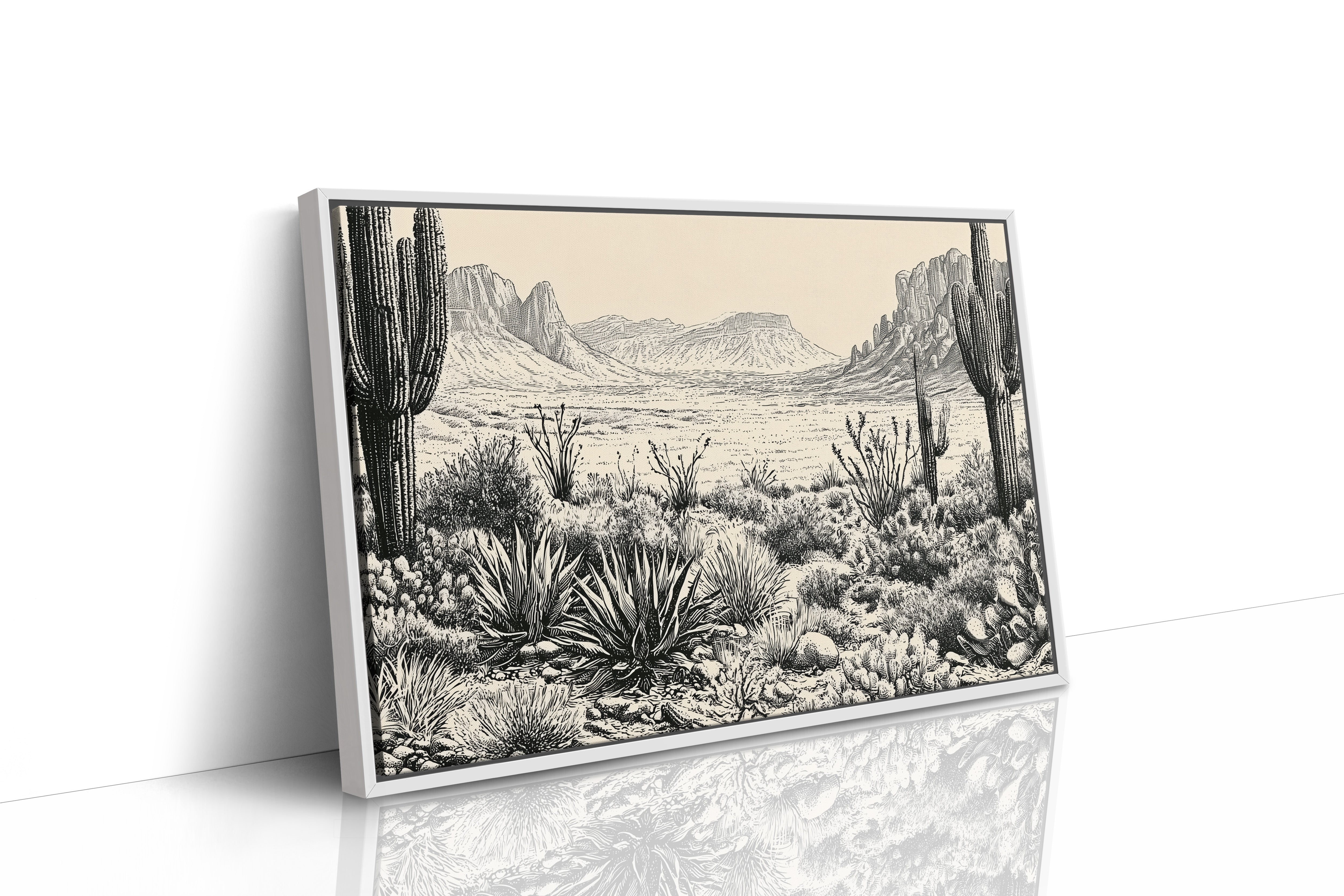 Sonoran Basin in Ink
