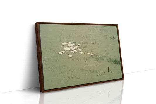 Pastoral Symphony in Sage and Ivory