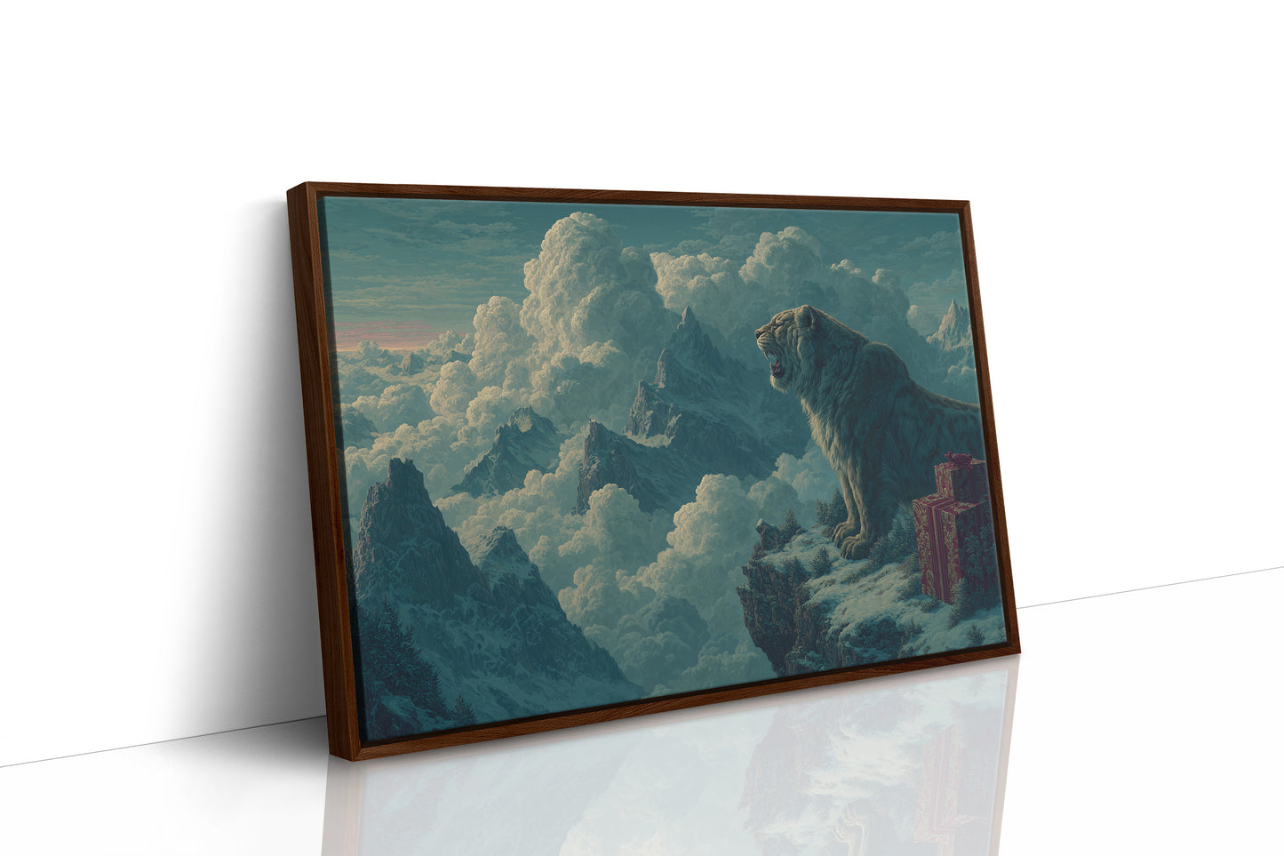 Lion's Roar Above the Peaks