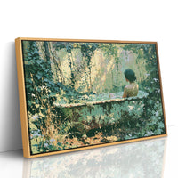 Solitude in the Garden Bath