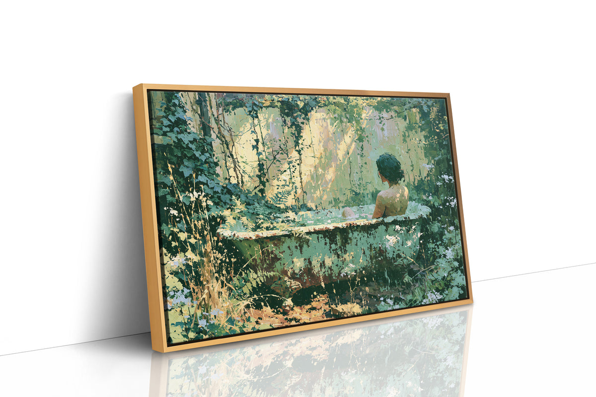 Solitude in the Garden Bath