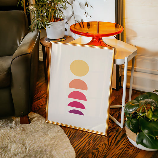 Sunset Phases Paint Desert Stories