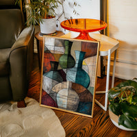 Vessels Dance In Cubist Light