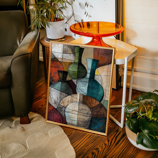 Vessels Dance In Cubist Light