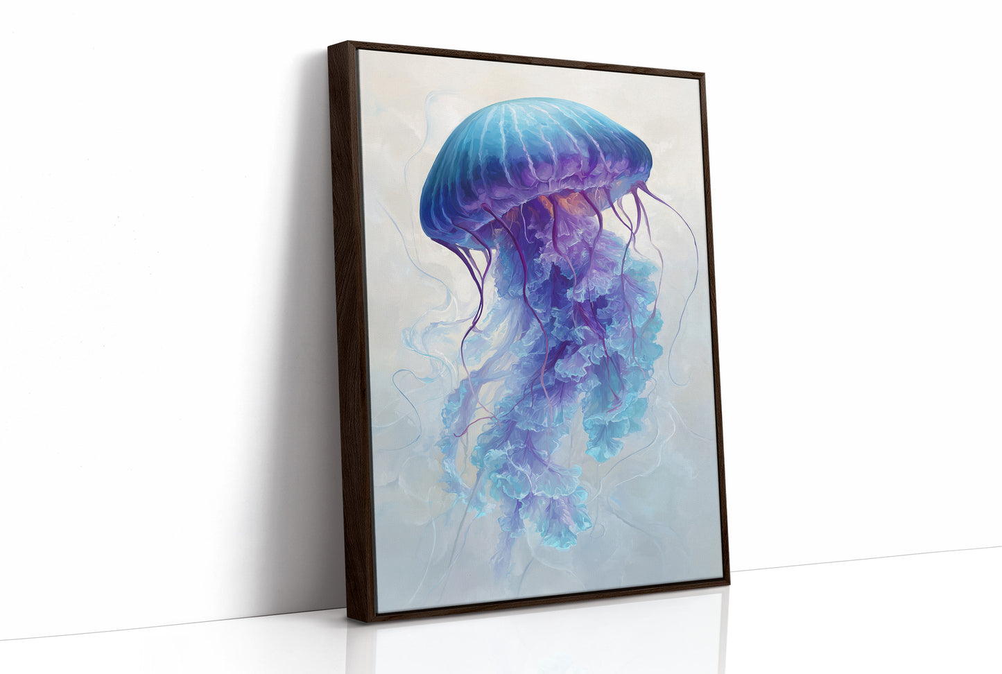 Ocean Depths In Violet Dance