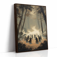 Misty Circle: Ancient Rites in Autumn Woods