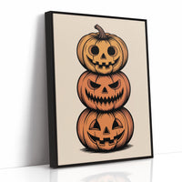 Stacked Gourds Tell October Tales