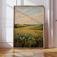 Fields Awash in Colorful Hues