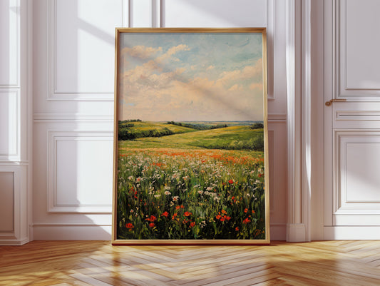 Fields Awash in Colorful Hues