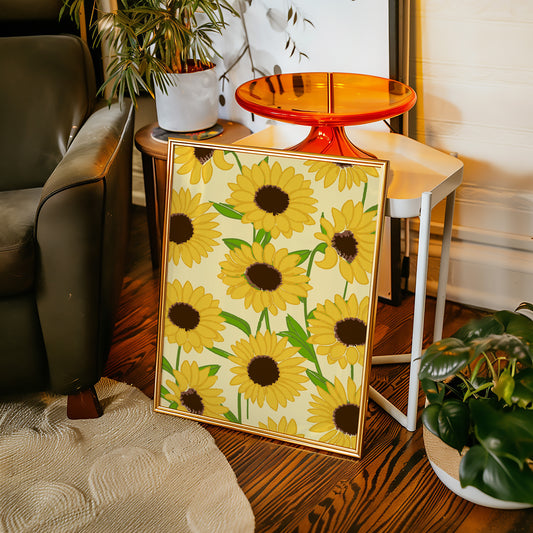 Yellow Petals Chase Summer Light