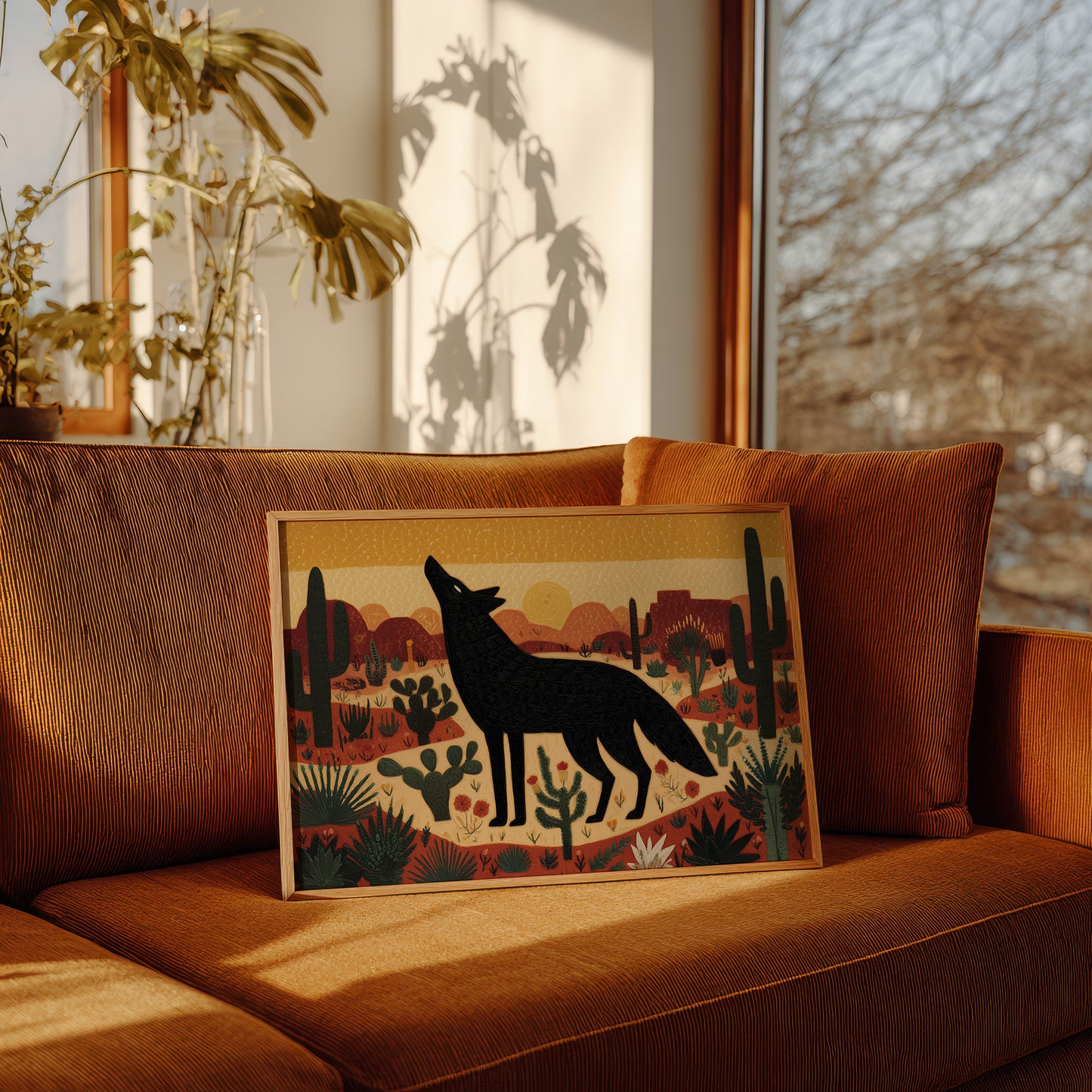 Coyote Songs Paint Desert Gold