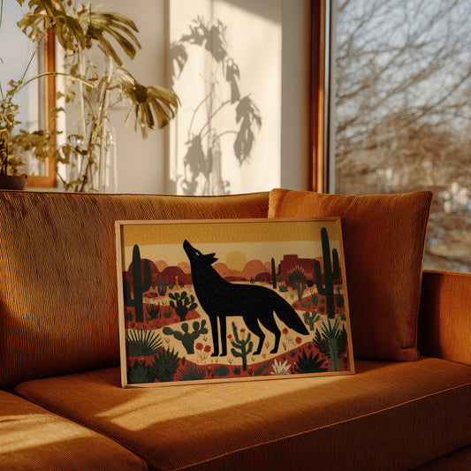 Coyote Songs Paint Desert Gold
