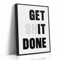 One Percent Better Minimalist Motivation Print