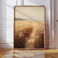 Path Through Golden Fields