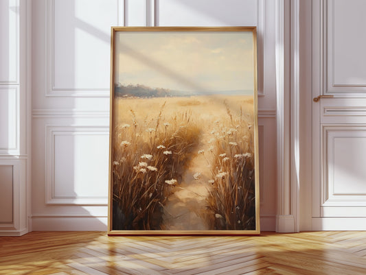 Path Through Golden Fields