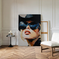 Gaze of Unspoken Elegance