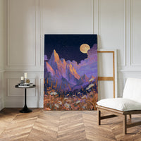 Moonlit Peaks and Meadow Serenades