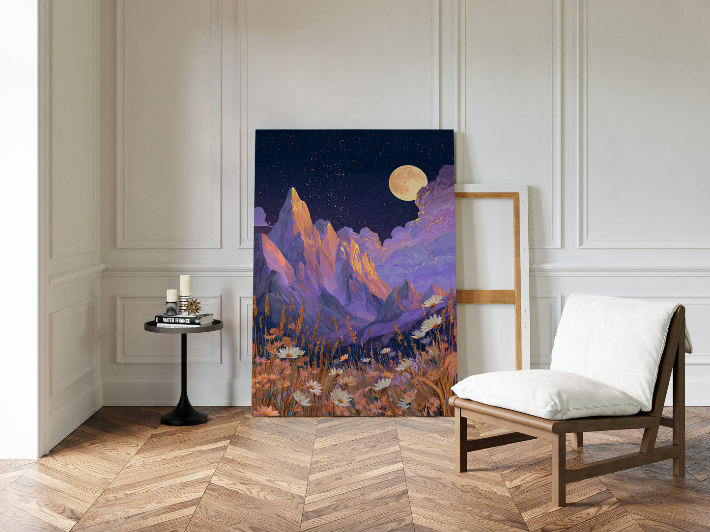 Moonlit Peaks and Meadow Serenades