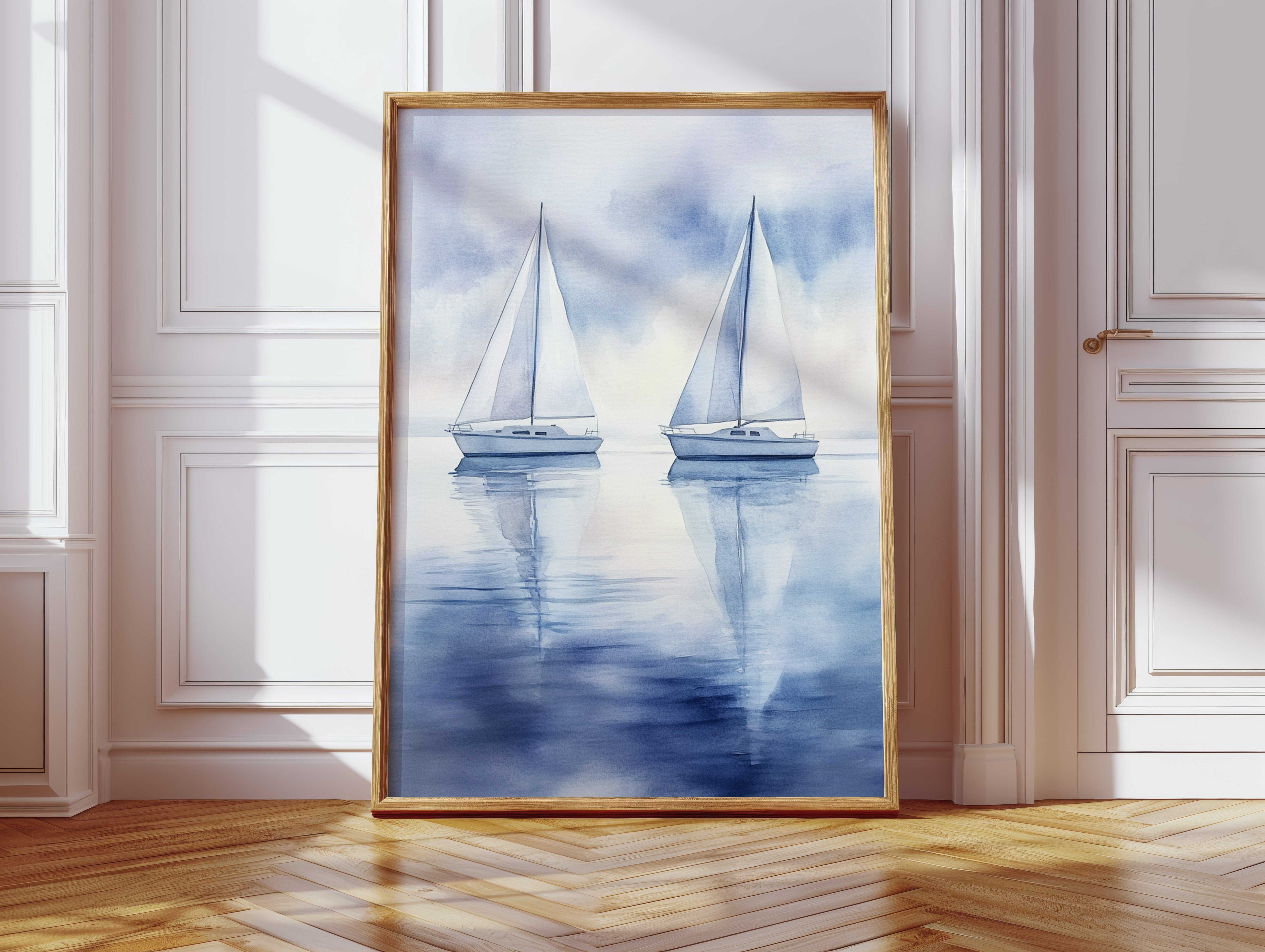 Two Vessels in Quiet Harmony