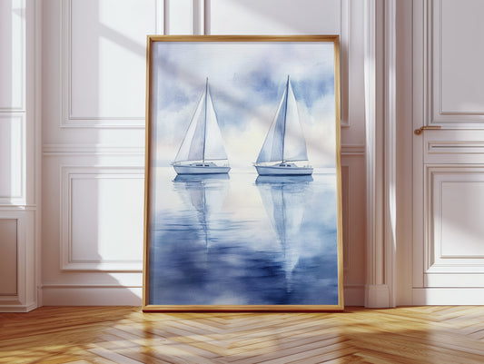 Two Vessels in Quiet Harmony