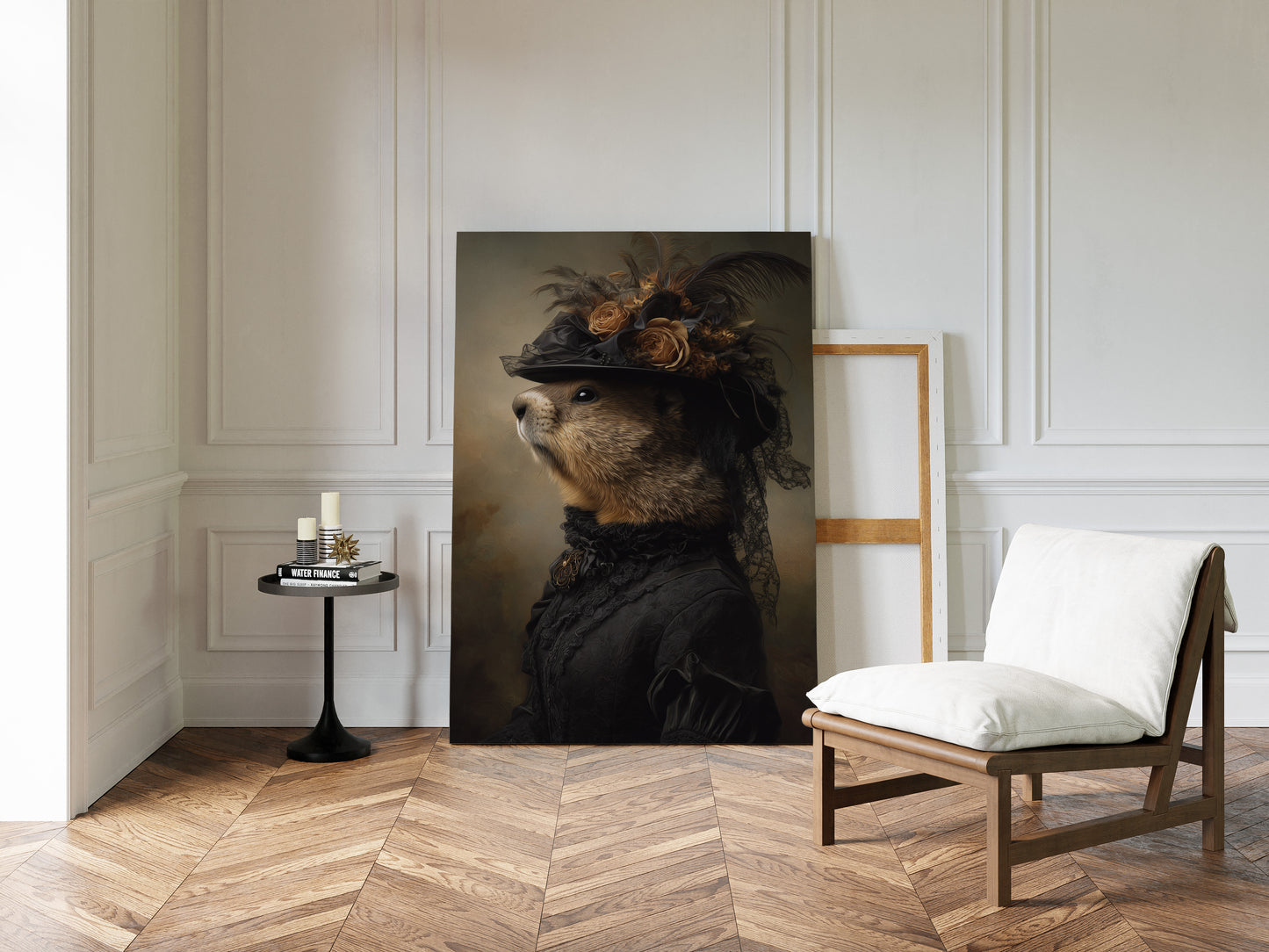 Elegance in Fur and Feathers