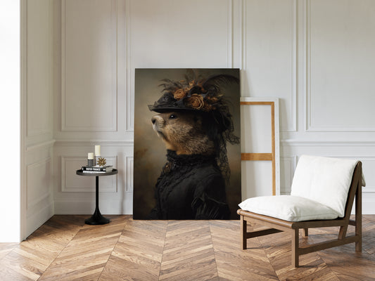 Elegance in Fur and Feathers