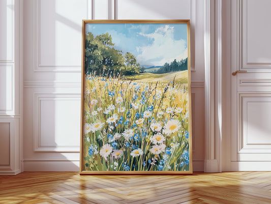 Fields Awash With Floral Laughter