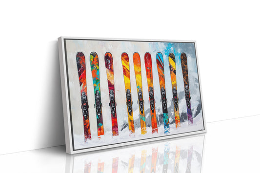 Mountain Colors Line Fresh Snow