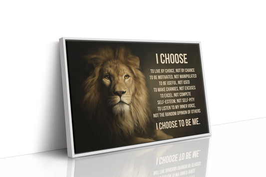 I Choose to Be Me