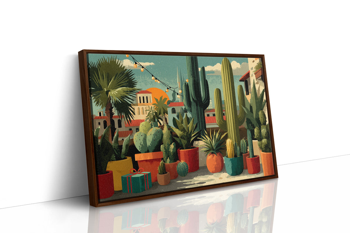 Desert Christmas, Cactus Declines Ornaments