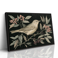 Cream Warbler in the Branches