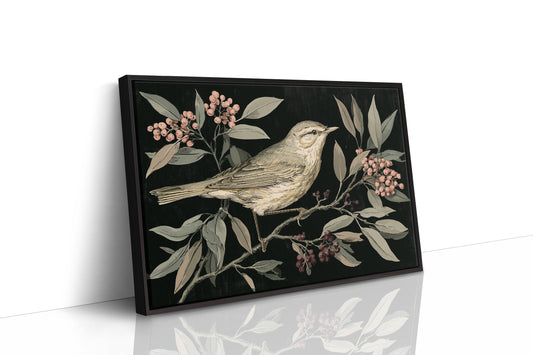Cream Warbler in the Branches