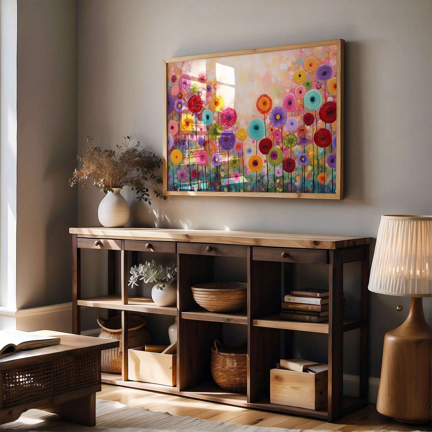 Lollipop Garden Catches Golden Hour