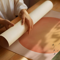 Birds Circle The Coral Dawn